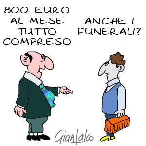 CONDIZIONI  DI  LAVORO