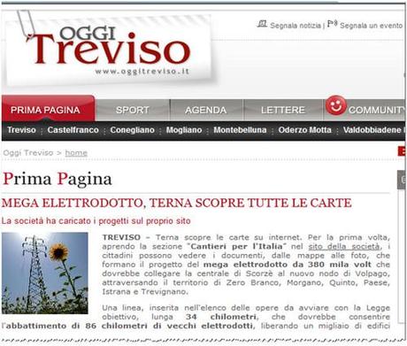 Flavio Cattaneo (Terna): “Cantieri per l’Italia” le Mappe Online dell' Elettrodotto Trasversale Veneto