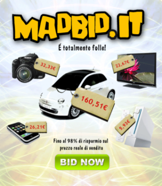 MadBid.com: il trucco dietro alle “aste” online