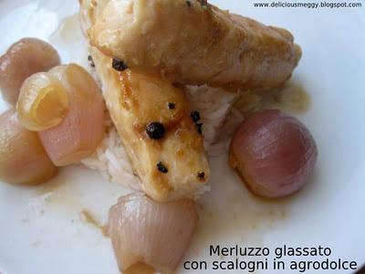 The Gordon Ramsay Project: merluzzo glassato con scalogni in agrodolce