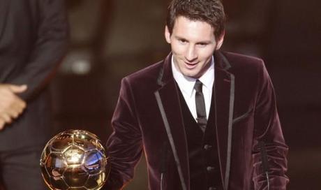 10-01-2012 È Lionel Messi il Pallone d’Oro 2011