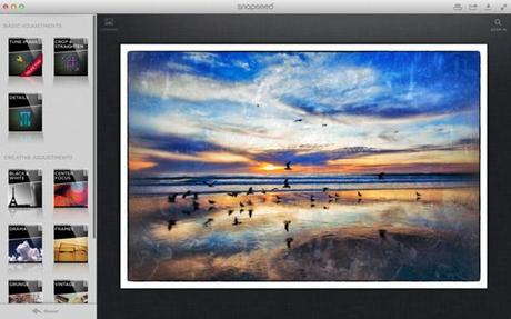 Snapseed disponibile su Mac App Store