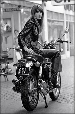 Françoise Hardy, biker, singer & more