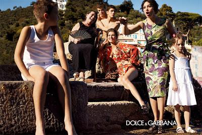Dolce & Gabbana Spring Summer 2012 AD Campaign