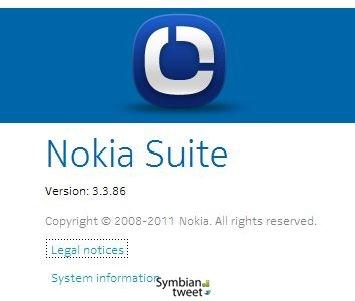 Nokia Suite si aggiorna alla v3.3.86