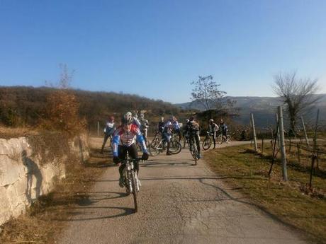 Uscita mtb del 14/1, 2012 ovvero....superati i 50 (km non anni...)