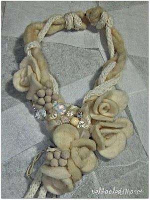 NEW FELT NECKLACE...............