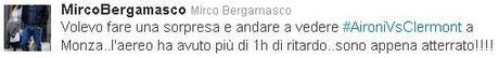 Durante Aironi-Clermont: il siparietto su Twitter tra Parisse e BergaMirco