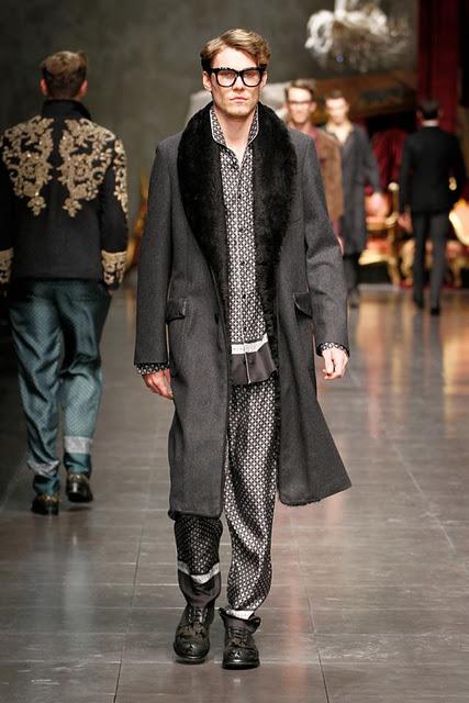 Milan Fashion Week FW12 - Dolce e Gabbana . Comment and Favourite looks