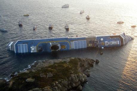 Foto: Naufragio nave da crociera Costa Concordia