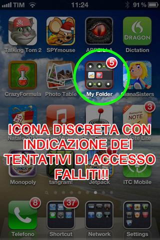 Cartella segreta: Come nascondere foto e video sul vostro iphone