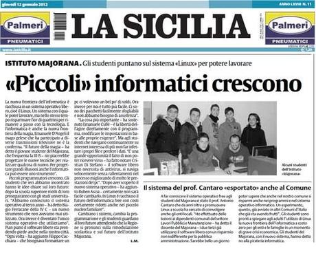 La Sicilia del 12-01-2012