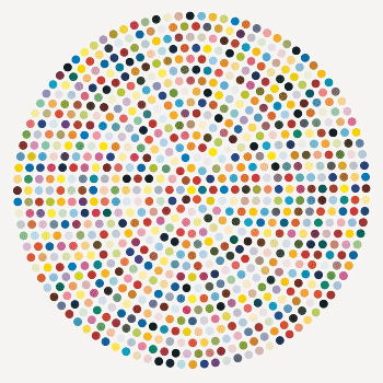 Damien Hirst _ The Complete Spot Paintings 1986-2011 _ Gagosian Gallery