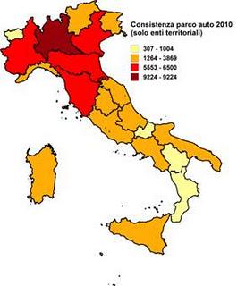 Monti contro le auto blu