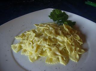 Farfalle allo zafferano