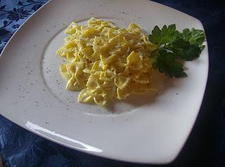 Farfalle allo zafferano