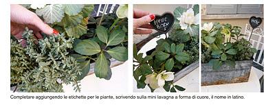 Idea per decorare il davanzale della nostra finestra in Gennaio.