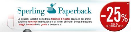 Sconti per Sperling & Kupfer, Mondadori e Adelphi