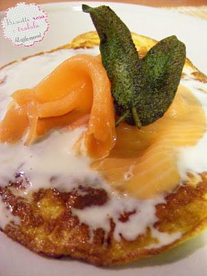 Uova, salvia fritta e stelle