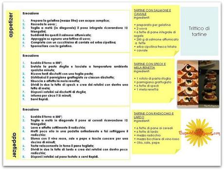 Fantasia di tartine per l'aperitivo di Natale