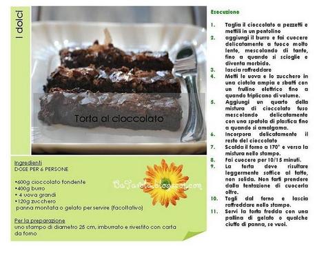 Torta al cioccolato