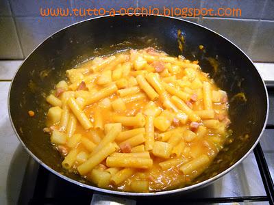 Comford food - Pasta e patate a modo mio