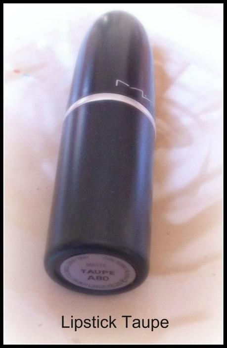 MAC : Lipstick Taupe Review