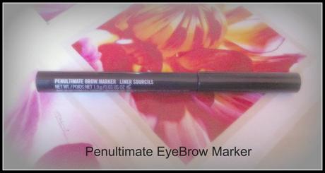MAC : Penultimate EyeBrow Marker review