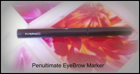 MAC : Penultimate EyeBrow Marker review