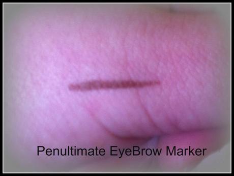 MAC : Penultimate EyeBrow Marker review