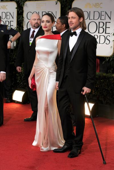 Golden Globes 2012: Clooney e Keibler, Jolie e Pitt and the stick