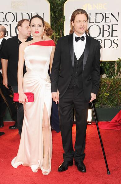 Golden Globes 2012: Clooney e Keibler, Jolie e Pitt and the stick