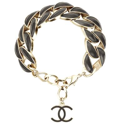 CHANEL / INTERLACED CHAIN BRACELET / 2012