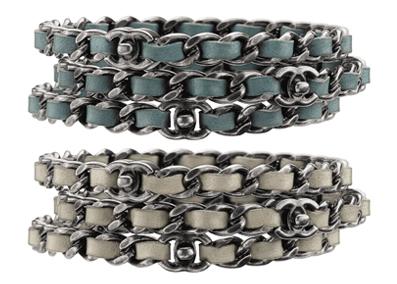 CHANEL / INTERLACED CHAIN BRACELET / 2012