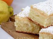 Schiacciata alla fiorentina crema agli agrumi