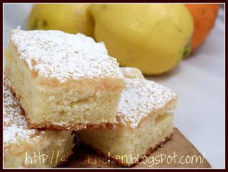 Schiacciata alla fiorentina con crema agli agrumi