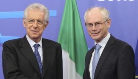 Van Rompuy al premier: fiducia nell'Italia e convergenza di vedute