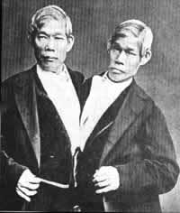 Chang e Eng - I gemelli siamesi.