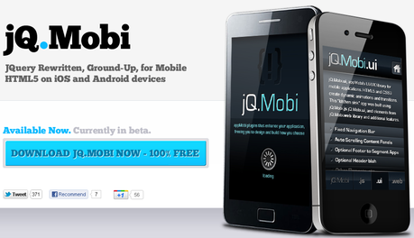 jQ.Mobi: Open Source Mobile HTML5 JavaScript Framework