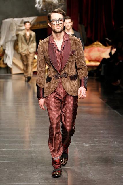 Milan Fashion Week FW12 - Dolce e Gabbana . Comment and Favourite looks