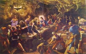 Tintoretto, Ultima cena, Olio su tela 1592 Biennale Arte 2011: un Bilancio