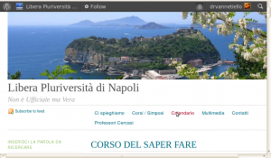 Libera Pluriversità di Napoli – 4 incontri