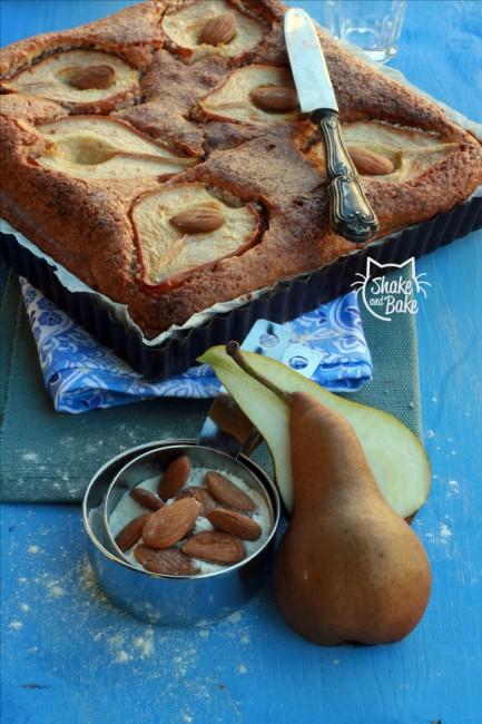 Tarte con frangipane alle mandorle,zenzero e pere martine