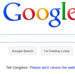 SOPA - Protesta di Google.com