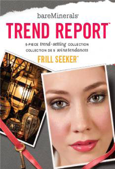 Preview BARE MINERALS: Bronzed Beauty kit & Trend Report: Frill Seeker