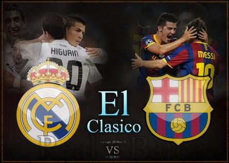 El Clásico: Real Madrid - Barcellona. Dove vederlo.