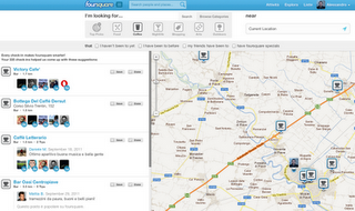 Foursquare lancia Explore anche nel web