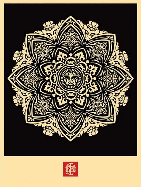 SHEPARD FAIREY - MANDALA on S(EDITION)ART