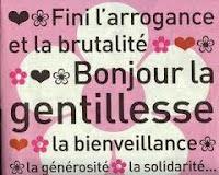 Bonjour Gentilesse