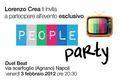 Party esclusivo people, nuova trasmissione julie italia.